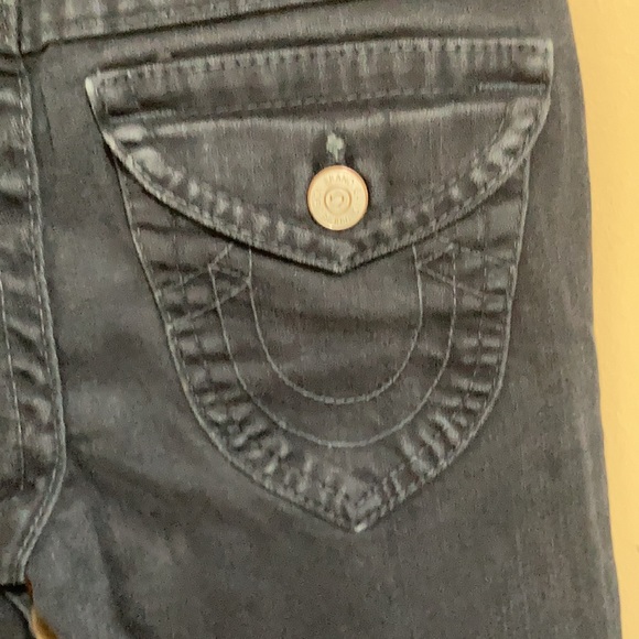 Used women’s sz 28 true religion Joey flare - Picture 3 of 5